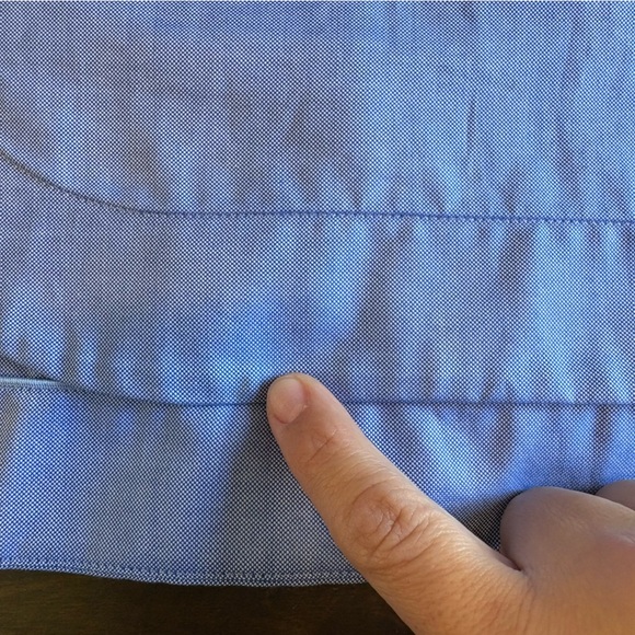 Piazza Sempione Tank Sleeveless Blouse Tunic Top Blue Large Size 42 - Picture 11 of 12